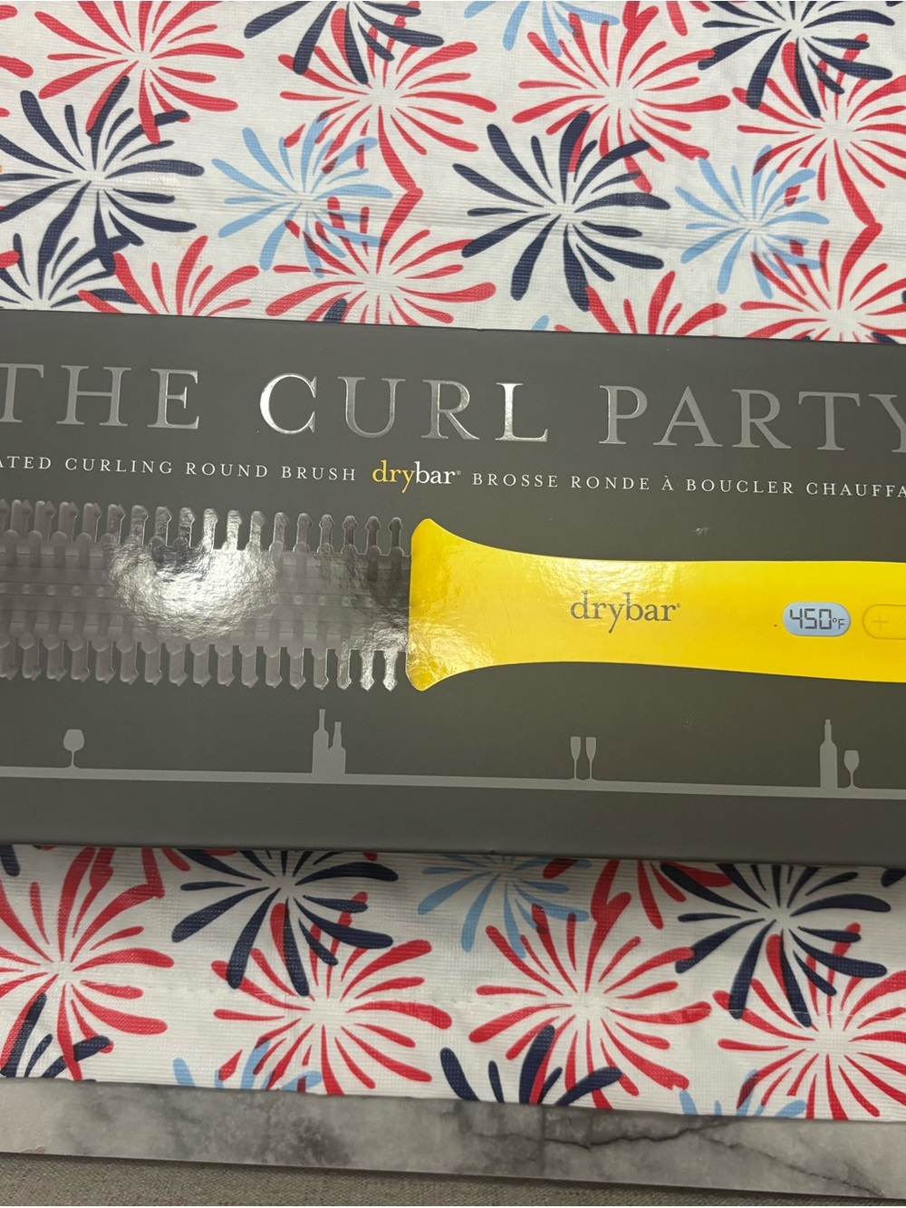 Drybar Yellow The Curl Party Heated Round Brush